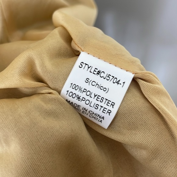 NWT - Crescent Women's Tweed Tan Office Blazer - Picture 15 of 16